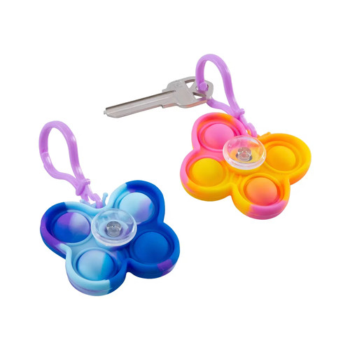 Fun Express Lotsa Pops Knallspielzeug Schmetterling Spin Rucksack Clip Schlüsselanhänger - 12 P - Bild 1 von 3