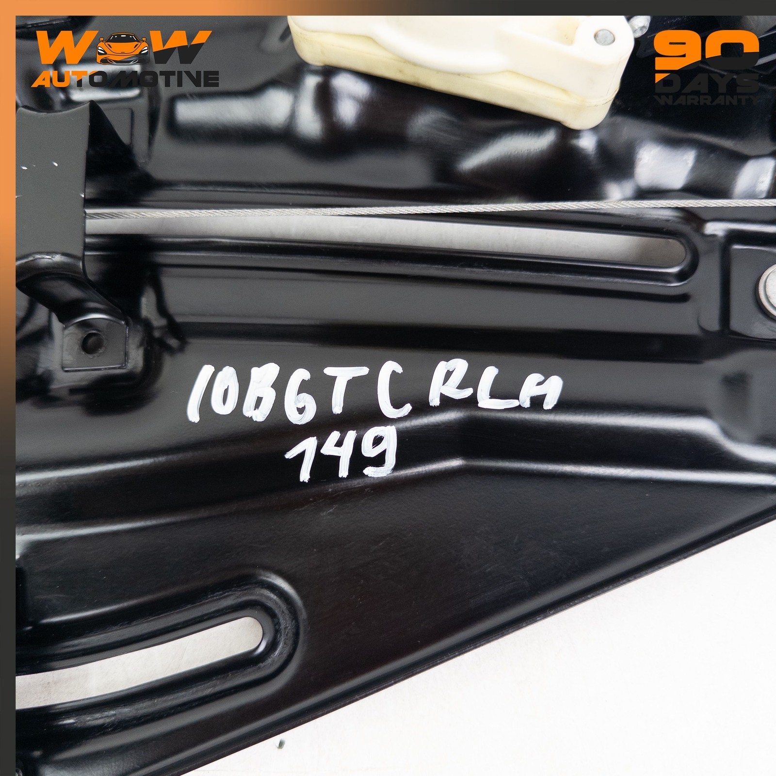 07-11 BENTLEY CONTINENTAL GTC REAR LEFT QUARTER WINDOW REGULATOR MOTOR OEM
