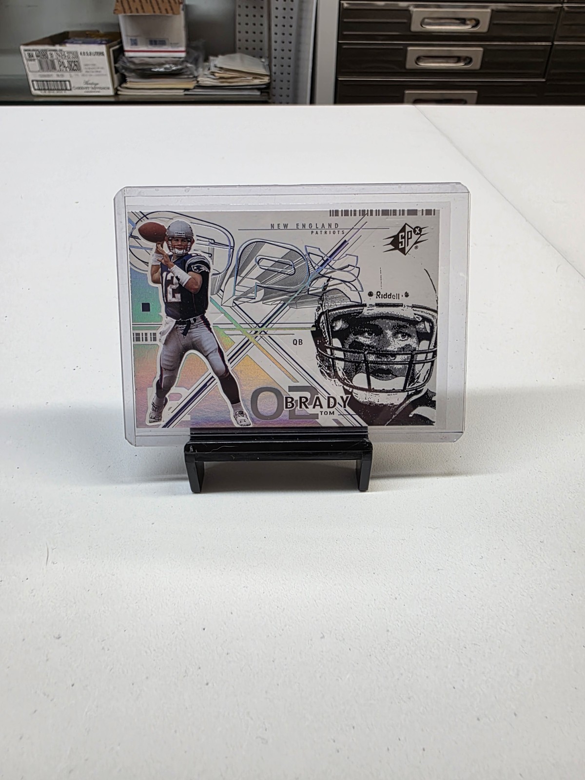 2002 SPx - Tom Brady #6 New England Patriots