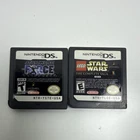 Nintendo DS Game Lot Star Wars + LEGO Star Wars Tested Authentic