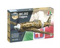 Italeri 1481 MC.202 Folgore Aces 1:72 Model Kit (Us Import)