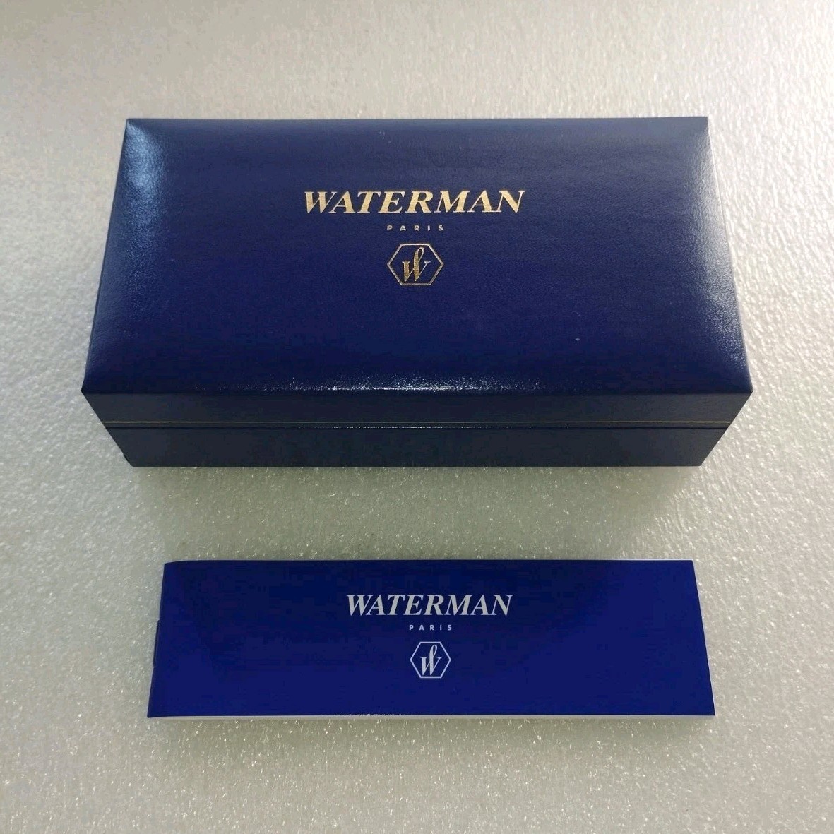 Waterman Paris scatola astuccio per penna con libretto. No penna. LEGGI DESCRIZ