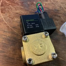 U.S.Solid 1/2” 230psi Electric Solenoid Valve 110-VAC Viton USS2-00057 