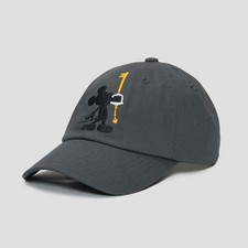 graniph Kingdom Hearts King Mickey Keyblade Baseball Cap Black Adjustable