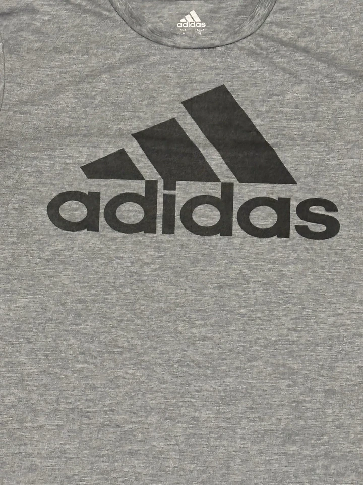 Adidas Climalite Boys Size Large T-shirt Polyester Activewear - Image 2 of 3