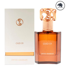 Swiss Arabian Oud 01 Perfume Spray 50ml | Luxury Dubai EDP | Long Lasting
