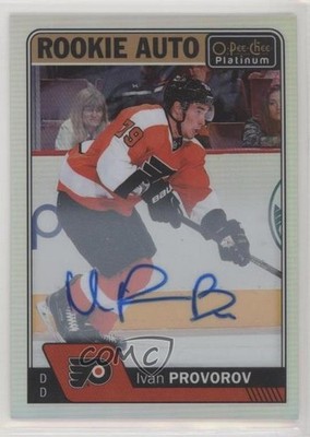 2016-17 O-Pee-Chee Platinum Rookie Rainbow Ivan Provorov #R-IP Auto RC k2t