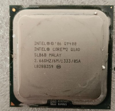 Intel Core 2 Quad Q9400 Prozessor 2,66 GHz SLB6B 4-Kern 6MB 1333 LGA775