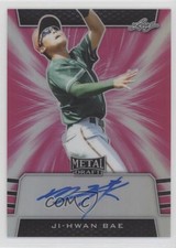 2019 Leaf Metal Draft Pink 17/20 Ji Hwan Bae Ji-Hwan Bae #BA-JHB Auto 0e5c