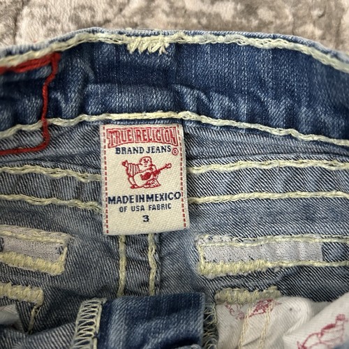True Religion Julie Jeans Toddler Girls Size 3 - Picture 6 of 16