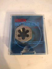 Union Butterfield 1410252 2025 ROUND HSS THREAD DIE 5/8 18 HEX RET