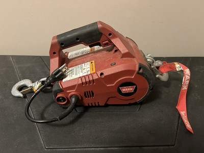 WARN PullzAll 120V Electric Portable Winch 1000lb MPN 885000