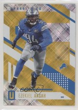 2017 Panini Unparalleled Yellow 190/199 Ezekiel Ansah #130 fm0