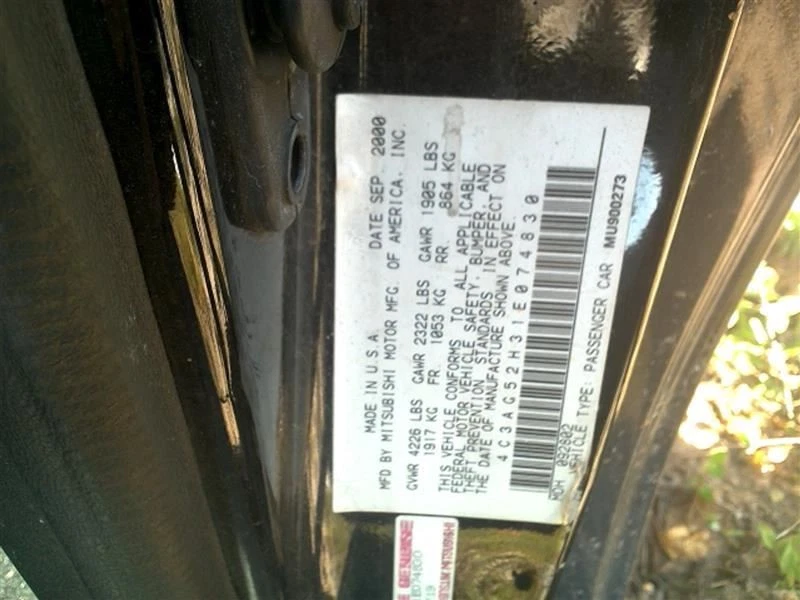 Seat Belt Front Coupe Bucket Seat Driver Retractor Fits 01-05 SEBRING 256326 - Изображение 4 из 4