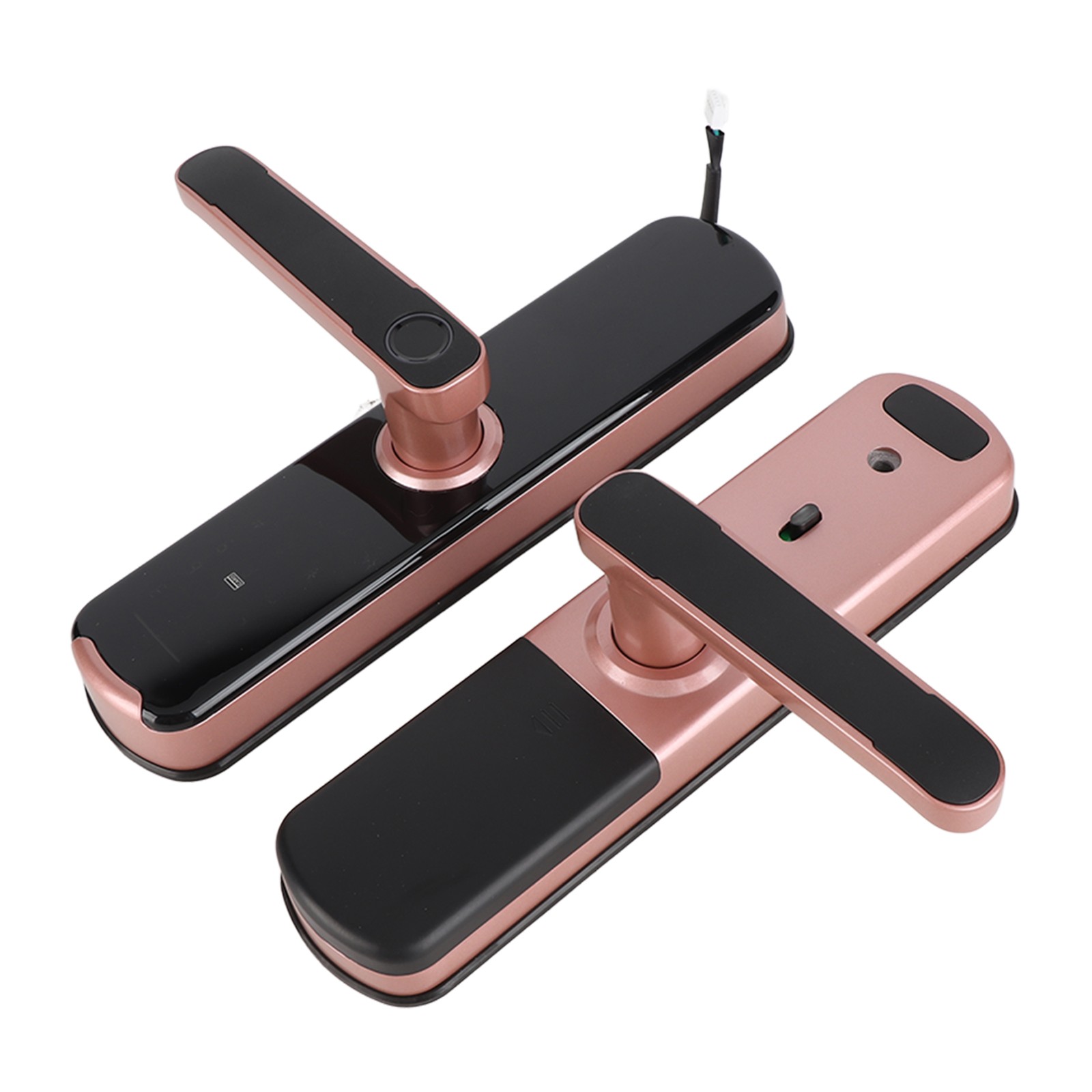 Digital Door Lock Card For Anti‑Theft Fingerprint Password IC Card Rose Gol