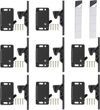 Drawer Latches and Catches, 8 Pack Cabinet Door Latches and Catches, 10 LBS Pull