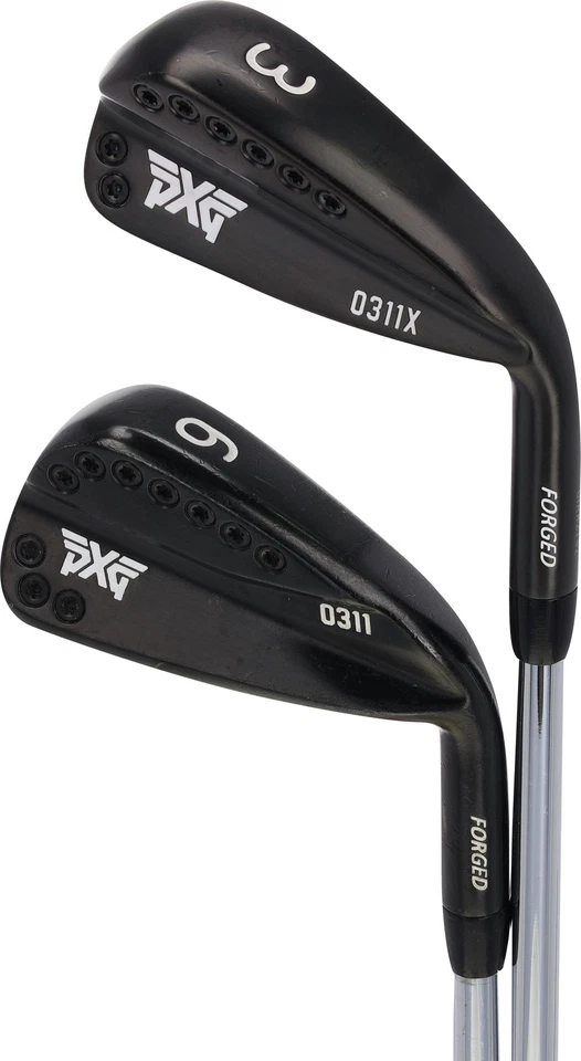 PXG 0311X Xtreme Dark / 0311 Xtreme Dark Combo 3-PW IronSet Stiff KBS Tour-V RH