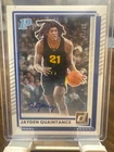 2025-26 Panini Donruss Basketball Jayden Quaintance #72 /99 20th overall