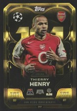 Match Attax Champions League 2025-26 Extra 297 100 Club Legend Thierry Henry