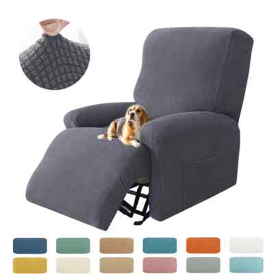 Polar Fleece Recliner Sofa Cover Elastic relax armchair Cover Sofa Covers  Room