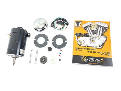 Harley XL Generator Conversion Kit 1971-1984 12V Black V-Tech V-Twin 32-1894 X1 - Bild 10 von 13