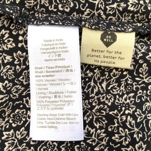 Madewell Size 18 Tudor Micro Floral Wrap Mini Dress Lined Flowy $108 - Picture 23 of 24