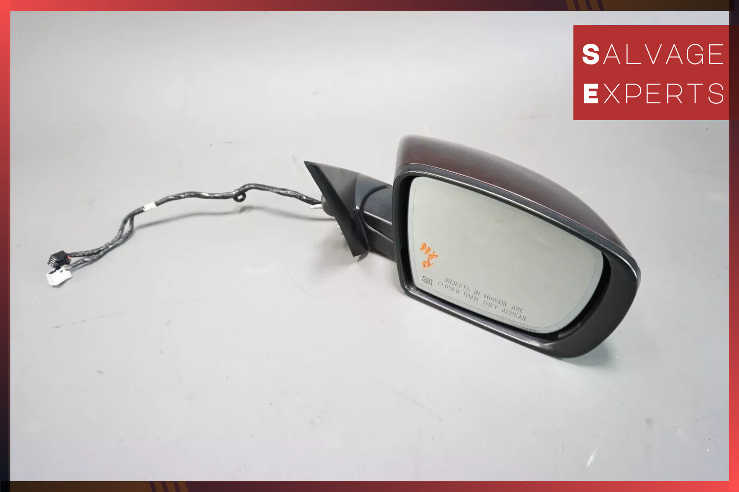 14-16 Maserati Quattroporte Front Right Passenger Side Door Rear View Mirror OEM