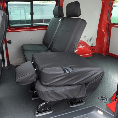 VW TRANSPORTER T5/T5.1 SEAT COVERS KOMBI SHUTTLE WATERPROOF TAILORED - Picture 18 of 228