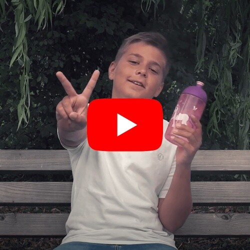 ISYbe Kinder-Trinkflasche, Traktor 0,5L, BPA-frei, auslaufsicher, Kohlensäure ge - Bild 8 von 8