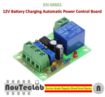 XH-M601 12V Battery Automatic Charging Control Board Module – Smart Charger Power Supply DIY Kit