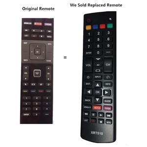 New Replaced Xrt510 Remote Control F Vizio M801d A3 M701d A3 M651d A2r M601d A3r Ebay