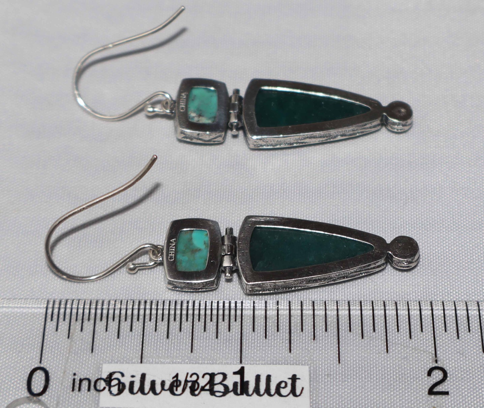 Silpada Silver Compressed Turquoise, Quartzite & … - image 4