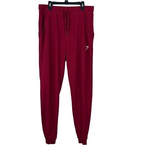 Gymshark Pippa Burgundy Training Joggers Medium Size for Women