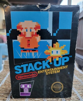 Stack-Up NES CIB Second Production Gloss Sticker | eBay