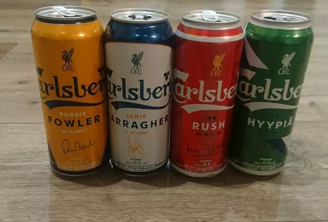 Carlsberg limited edition best sale liverpool