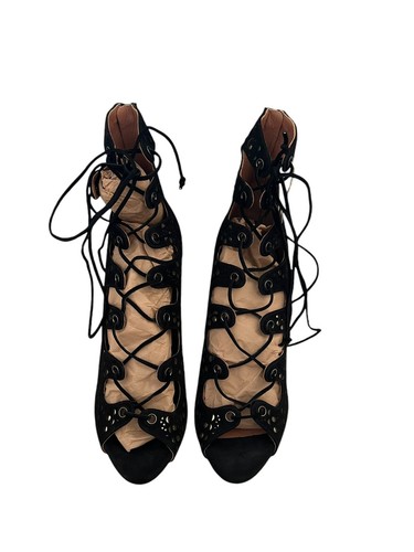 Nuevos Tacones Alaia Negros Talla 11/41 - Imagen 6 de 7
