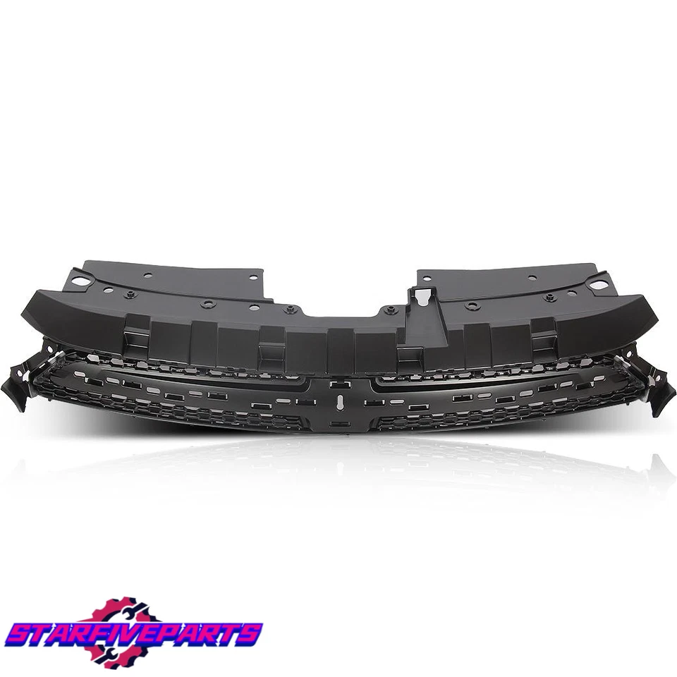 3PCS Front Upper Lower Grille&Bumper Molding For 2013-2016 Dodge Dart 68081409AA Foto 2 de 4