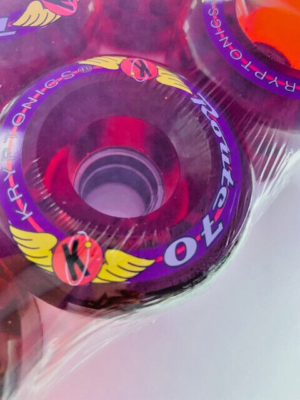 KRYPTONICS ROUTE 70 skateboard roller skate outdoor wheels Red 8