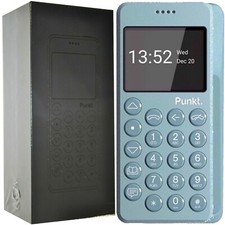 BNIB Punkt MP02 Single SIM 16GB ROM  2GB RAM Blue Factory Unlocked 4G/LTE GSM