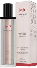 Maison Rouge Brightening Face Cream, Glutathione, Collagen, Vitamins, 1.7 fl oz