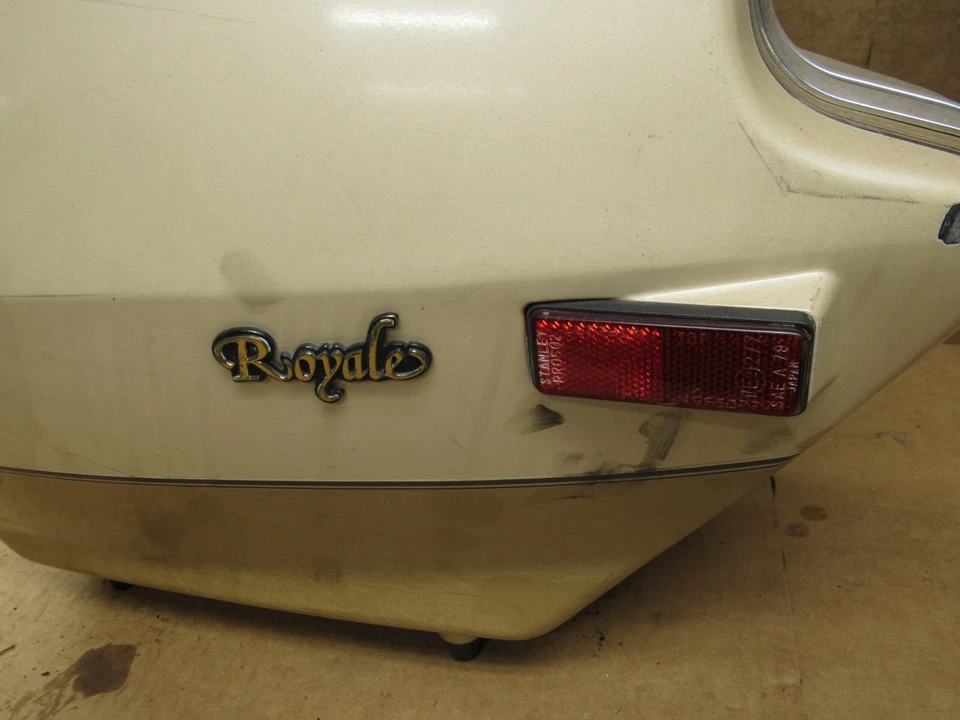 1983 Yamaha Venture Royal XVZ12TDK седельная сумка левая сторона - Изображение 2 из 4