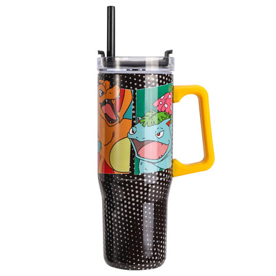 Pokemon 940 ml Doppelwandiger Vakuumisolierter Edelstahl Becher Tasse