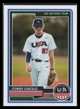 2023 Panini USA Baseball Stars & Stripes Stunner Gonzales #8