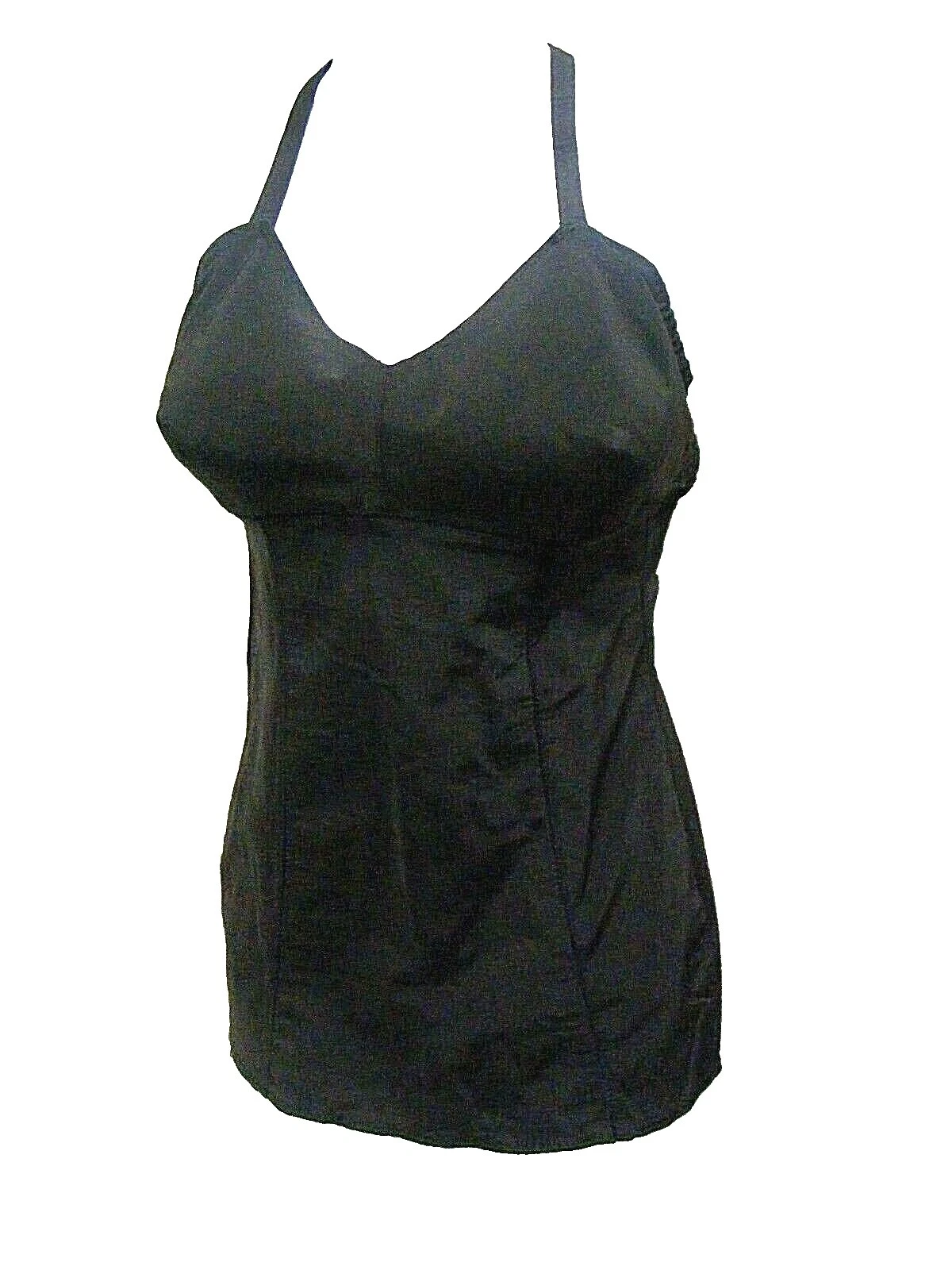 Ropa Vintage de nylon negro 1940s para Mujer
