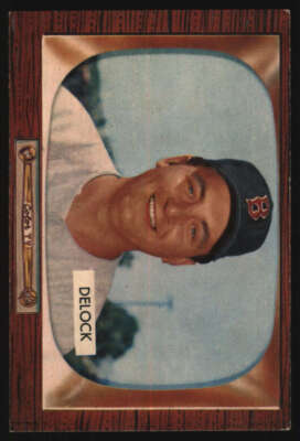 1955 Bowman #276 Ike Delock VGEX Red Sox 576111