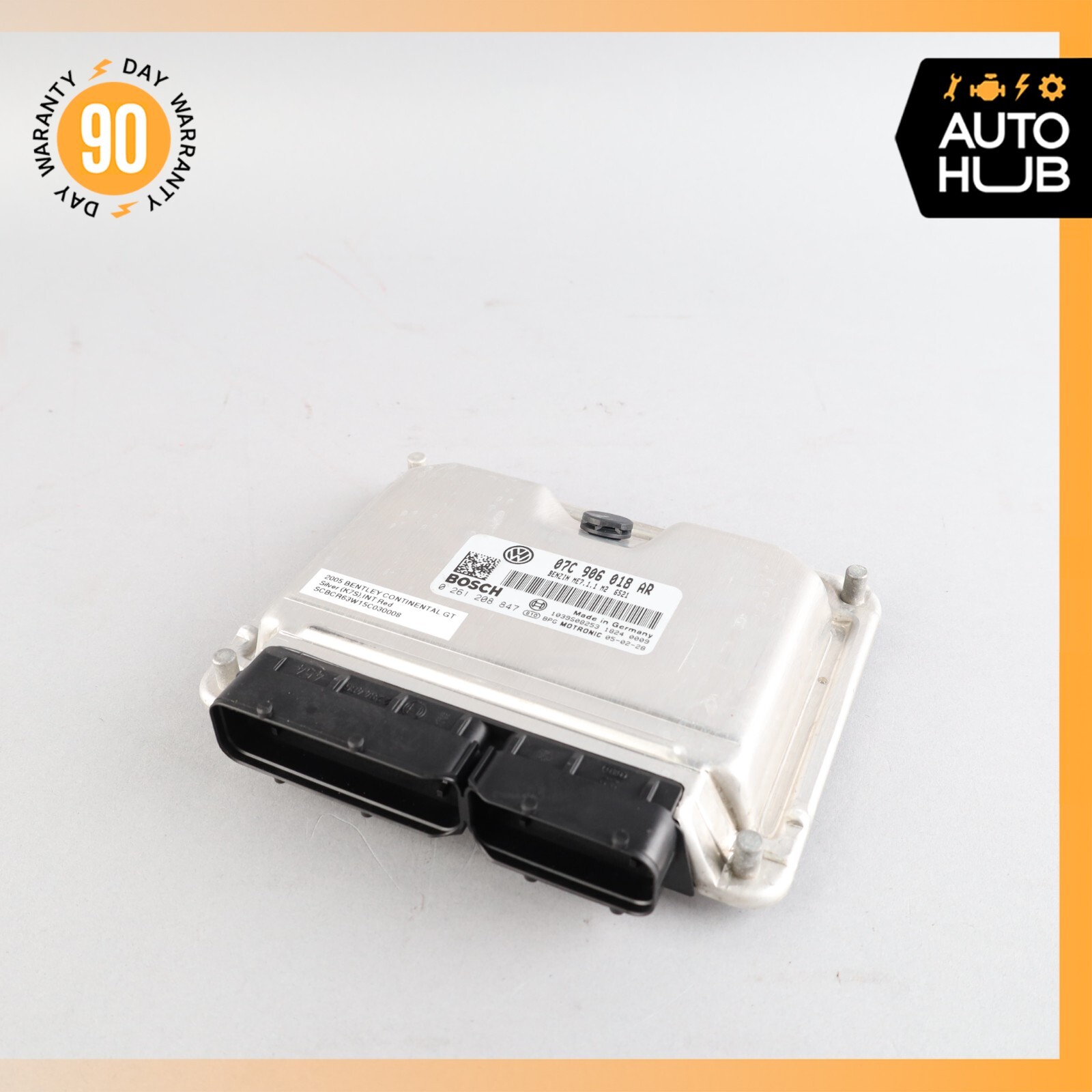 2005 Bentley Continental GT 6.0L W12 Engine Control Module ECU OEM 73k