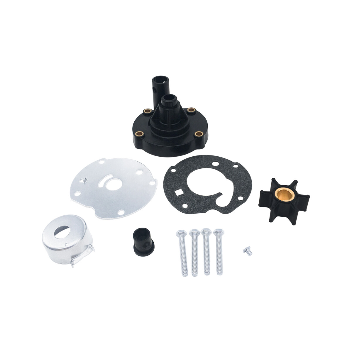 Water Pump Impeller Rebuild Kit for Johnson Evinrude 5.5 6 7.5 HP 763758 382797