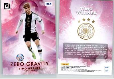 Timo Werner 2022-23 Donruss Zero Gravity #13 Germany