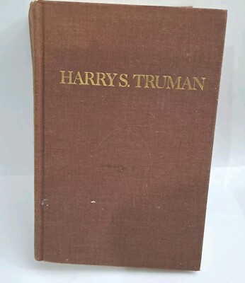 Harry S. Truman By Margaret Truman Hardback Book  1973