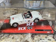 SCX A10032X300 Stunning MGA #187 Montecarlo Rallye NEW & UNUSED 1/32 Slot Car!